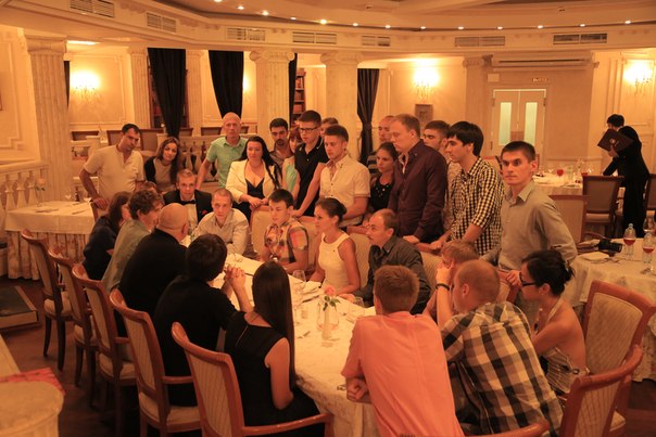 Сбор Лидеров Winners Academy в петербургском ресторане Достоевский